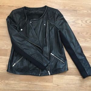 Trouve Black Leather Jacket